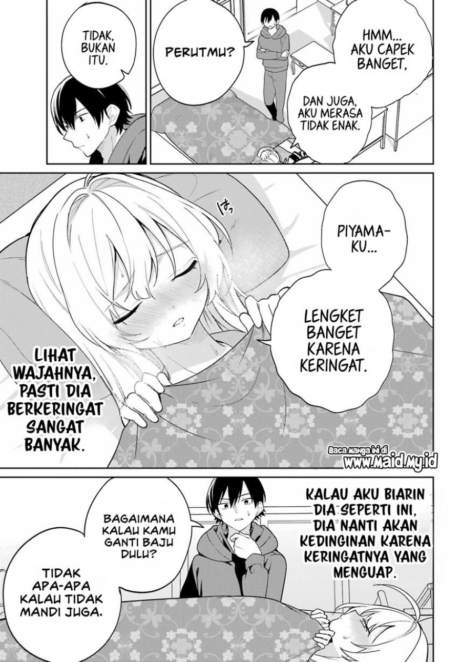 Remote Jugyou ni Nattara Class 1 no Bishoujo to Doukyo suru Koto ni Natta Chapter 9 - halaman 15