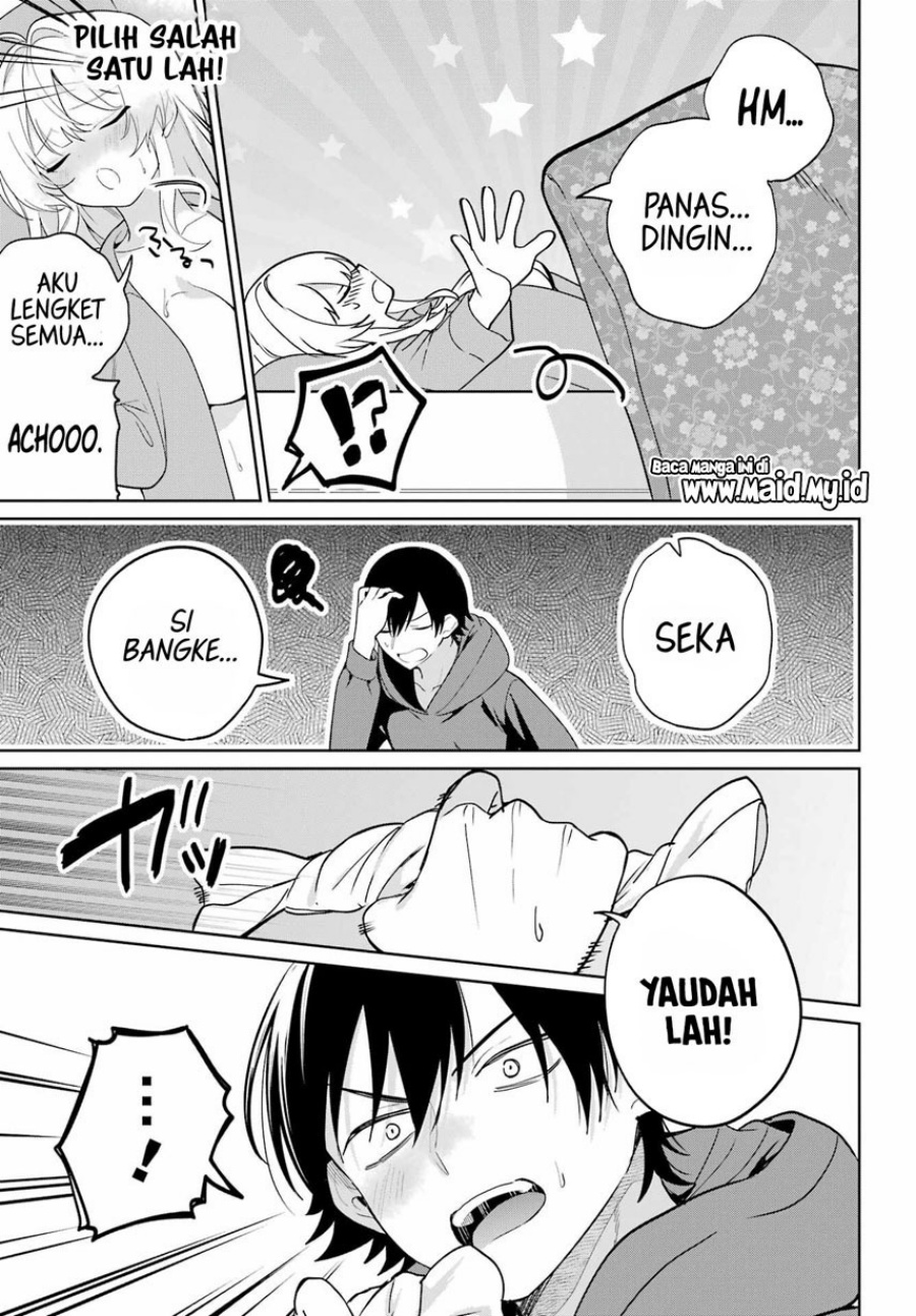 Remote Jugyou ni Nattara Class 1 no Bishoujo to Doukyo suru Koto ni Natta Chapter 9 - halaman 19