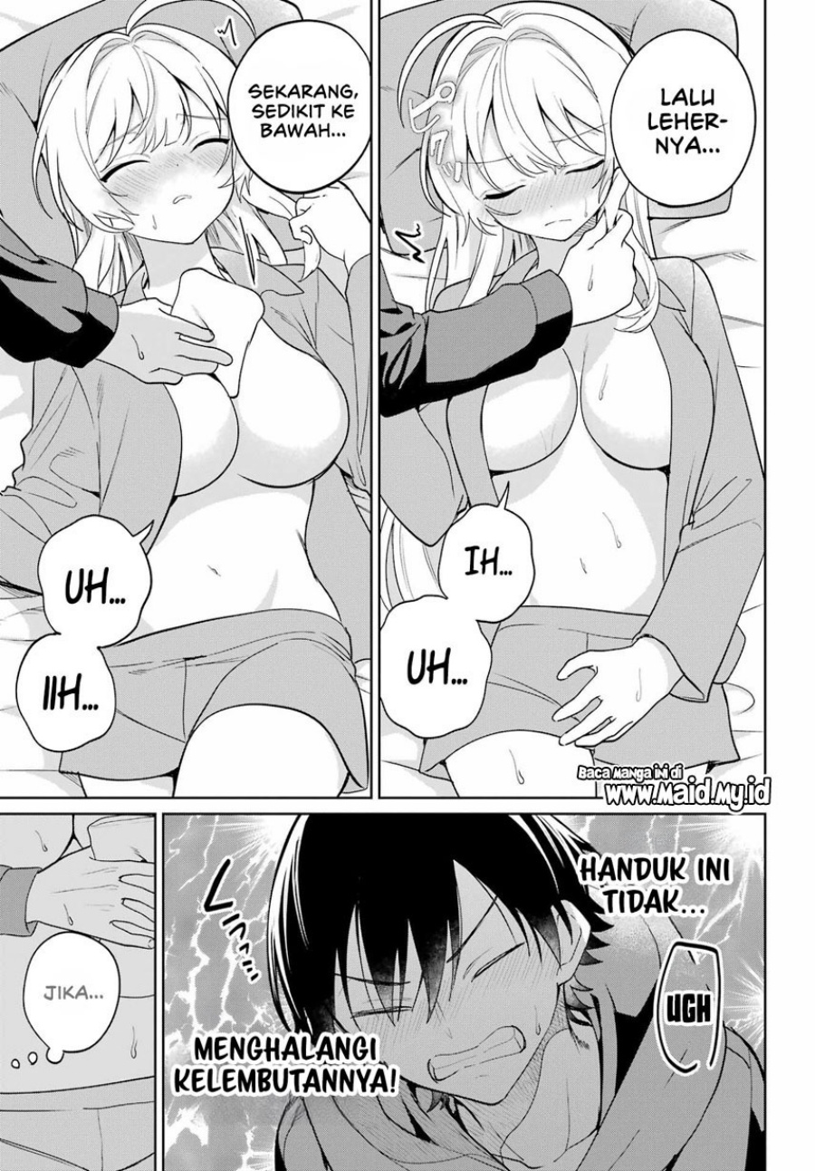 Remote Jugyou ni Nattara Class 1 no Bishoujo to Doukyo suru Koto ni Natta Chapter 9 - halaman 23