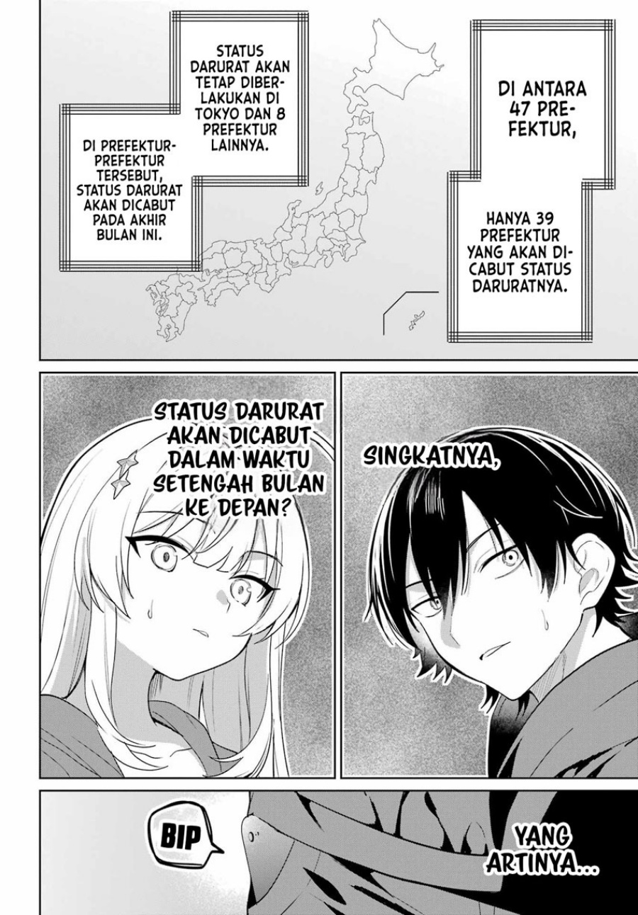 Remote Jugyou ni Nattara Class 1 no Bishoujo to Doukyo suru Koto ni Natta Chapter 9 - halaman 8