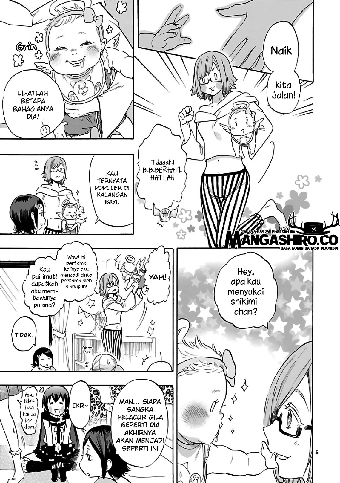 Renai Boukun Chapter 54 - halaman 10