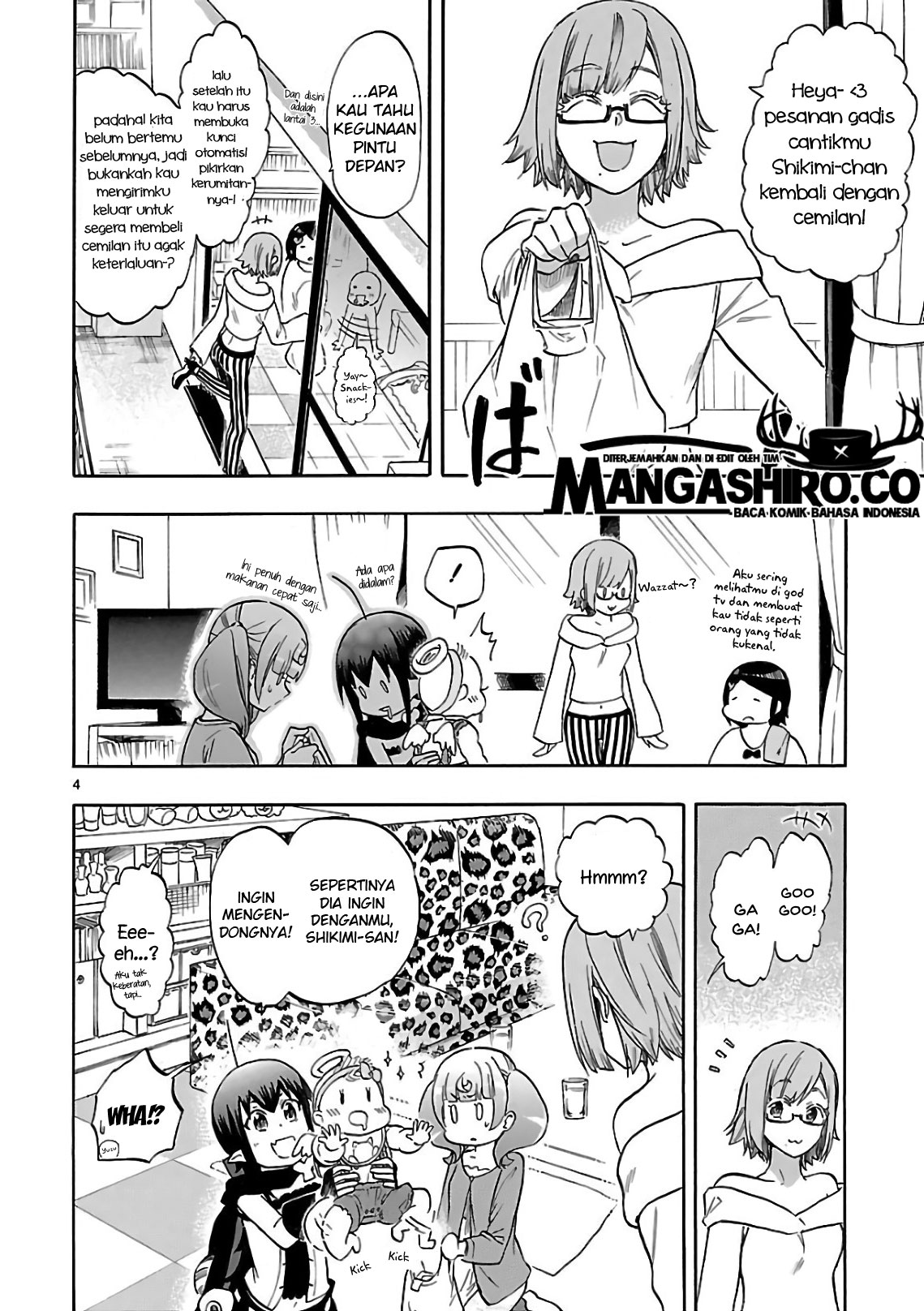 Renai Boukun Chapter 54 - halaman 9