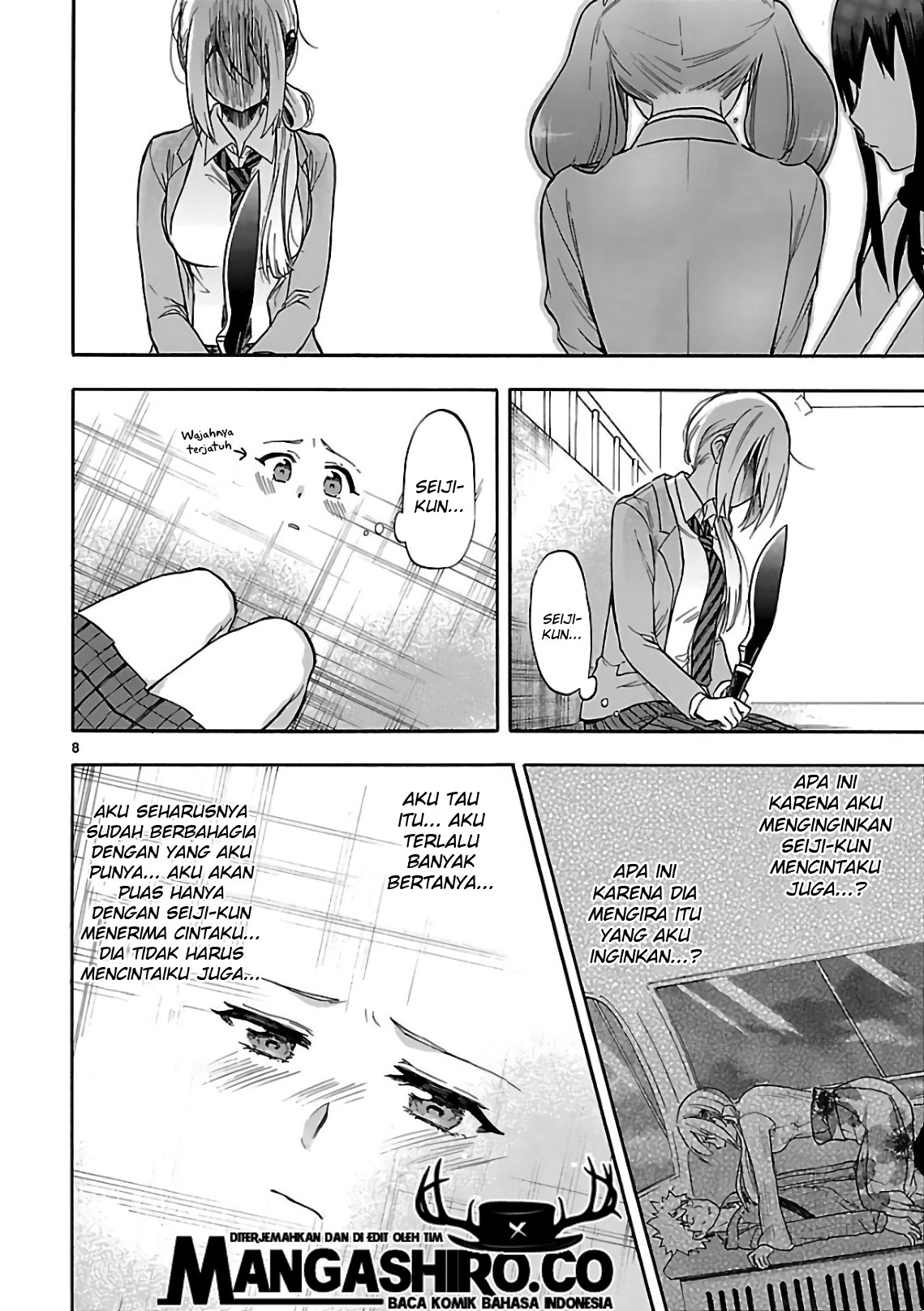 Renai Boukun Chapter 55 - halaman 10