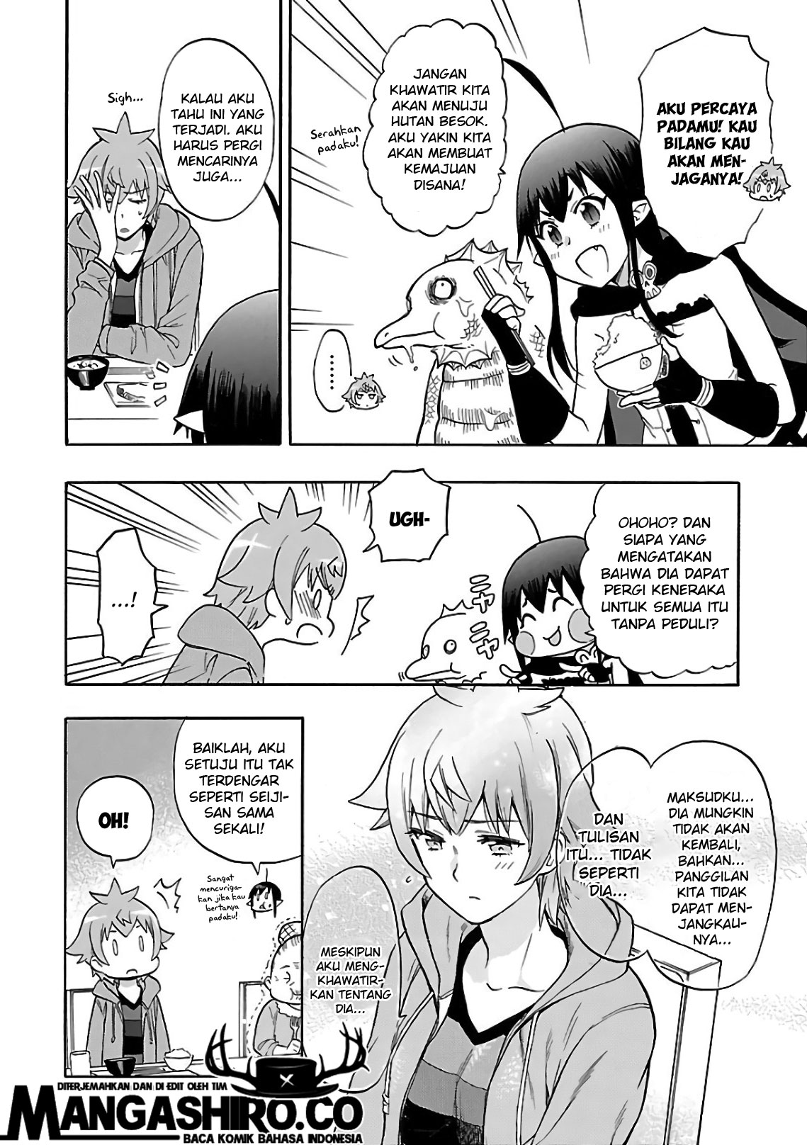 Renai Boukun Chapter 55 - halaman 14