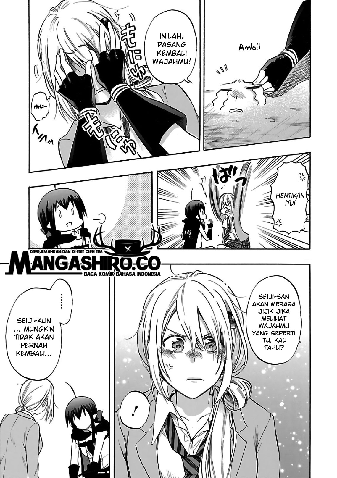 Renai Boukun Chapter 55 - halaman 21