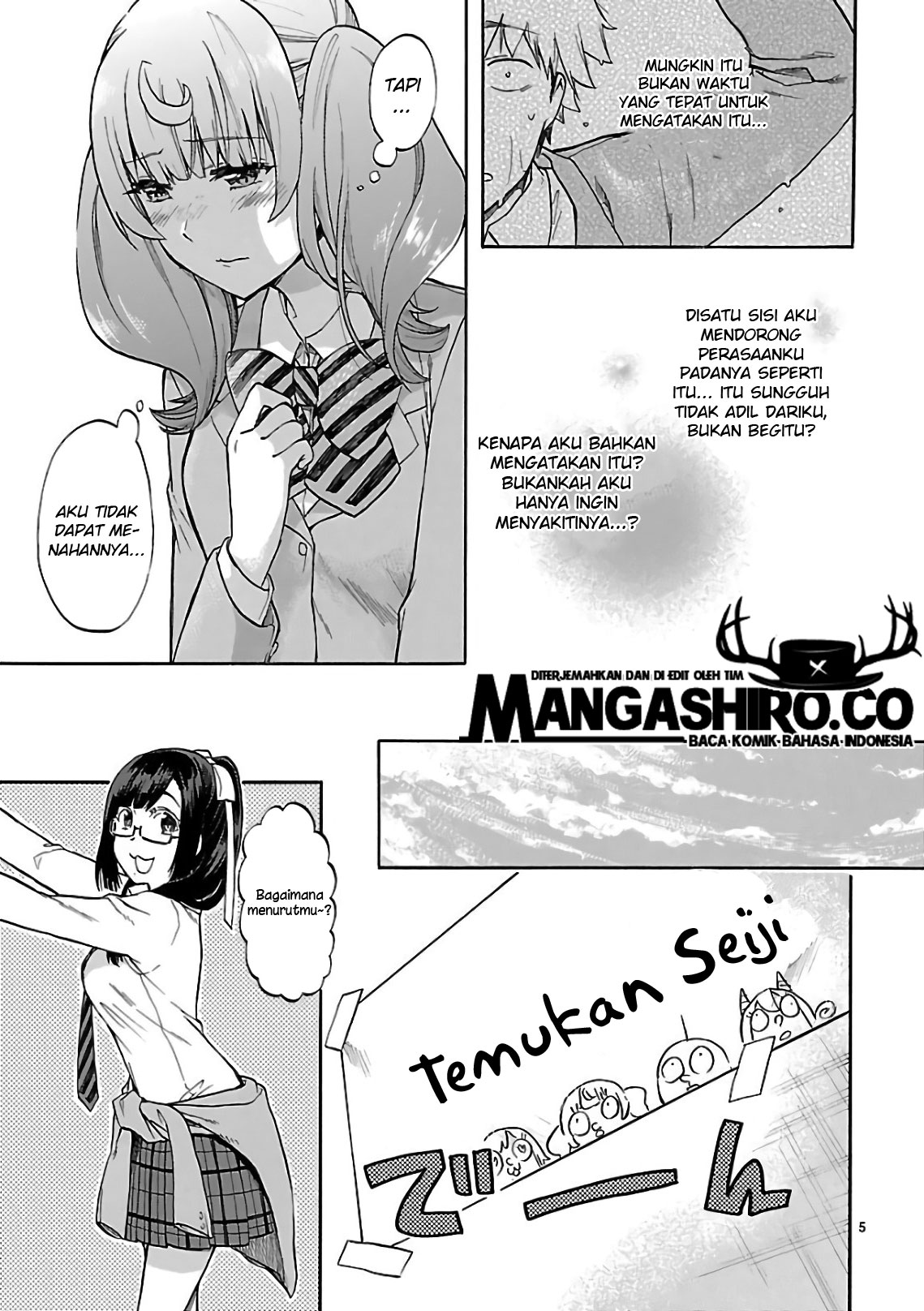 Renai Boukun Chapter 55 - halaman 7