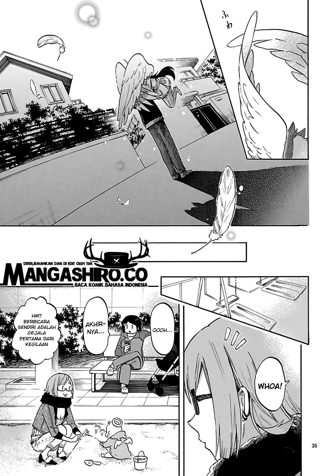 Renai Boukun Chapter 56 - halaman 35