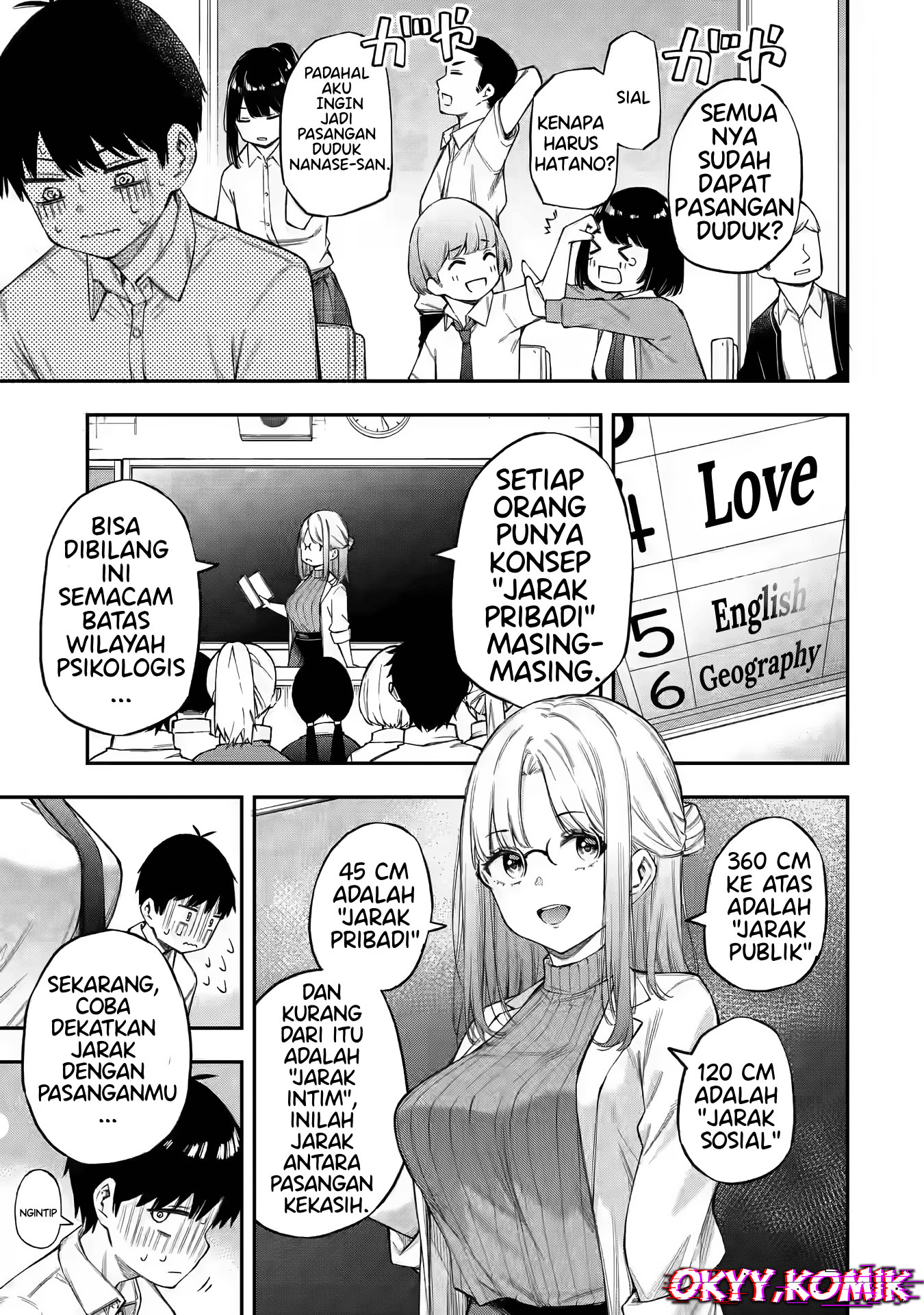 Renai no Jugyou Chapter 1 - halaman 8