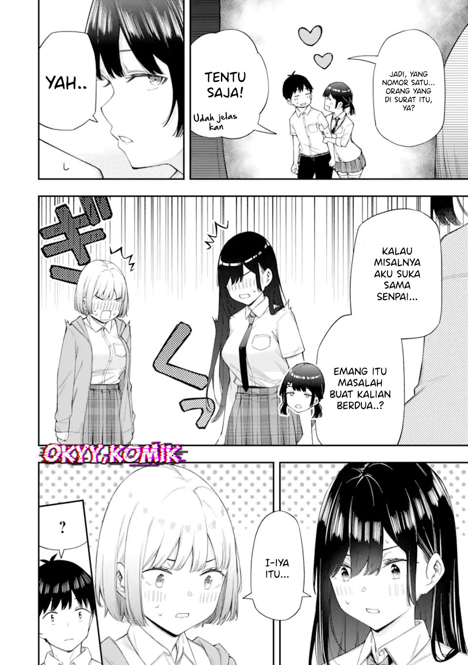 Renai no Jugyou Chapter 10.2 - halaman 11