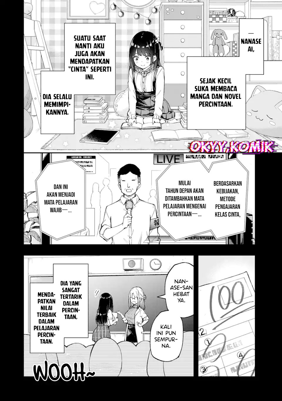 Renai no Jugyou Chapter 3 - halaman 10