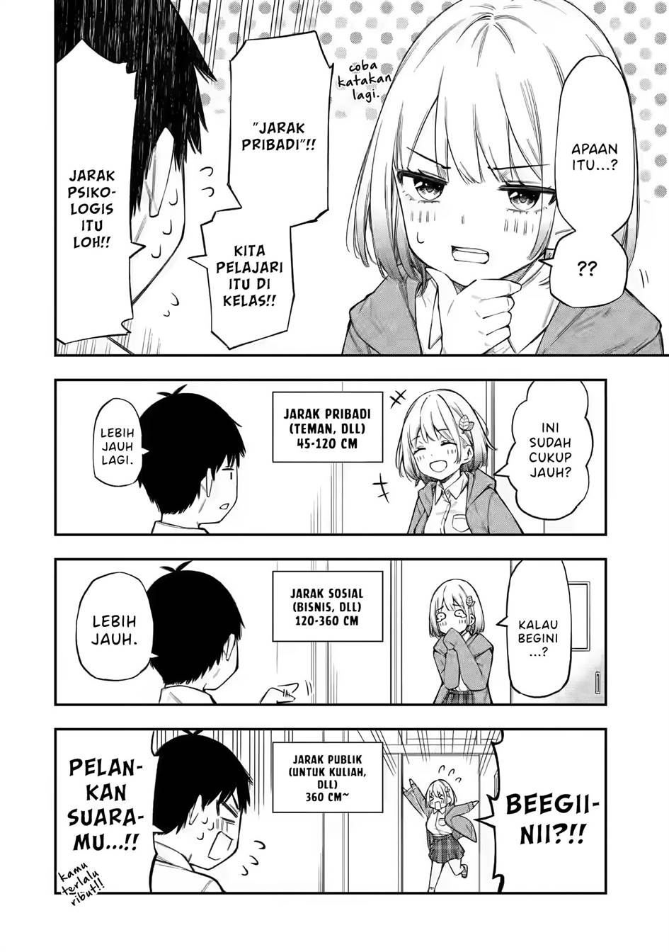 Renai no Jugyou Chapter 1.2 - halaman 21