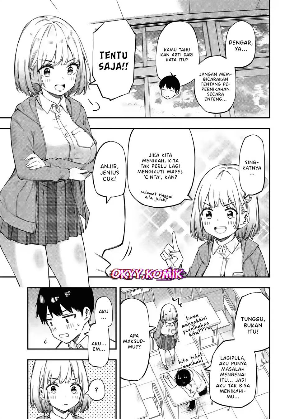 Renai no Jugyou Chapter 1.2 - halaman 26