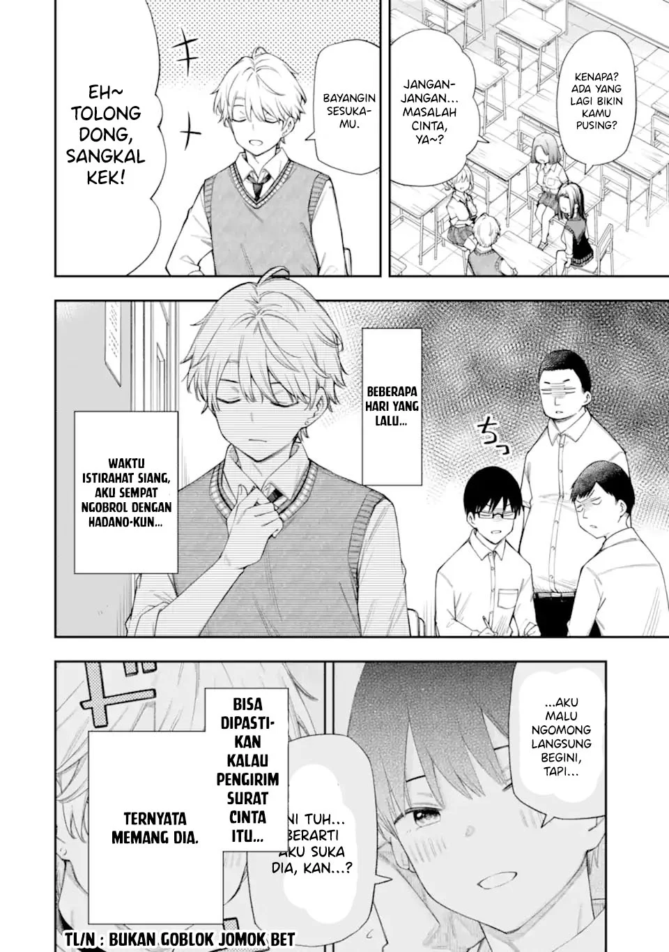 Renai no Jugyou Chapter 12.1 - halaman 10