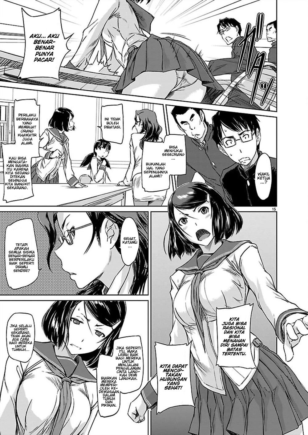 Renai Shikou Seitokai Chapter 1 - halaman 18