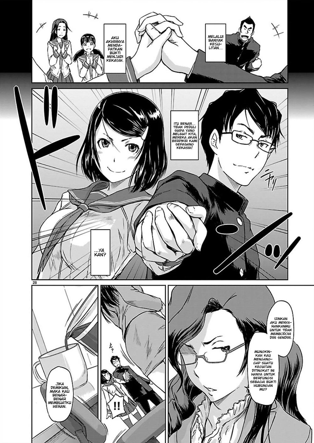 Renai Shikou Seitokai Chapter 1 - halaman 31
