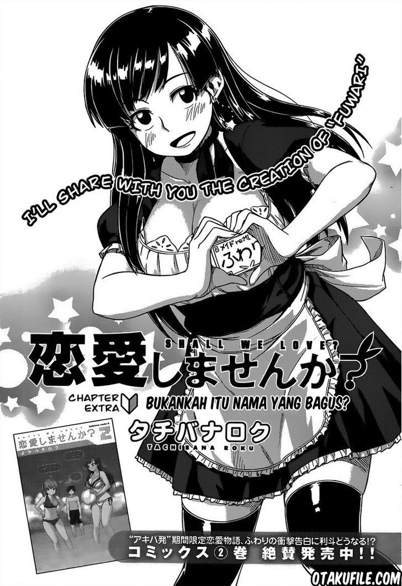 Renai Shimasen ka? Chapter 10.6 - halaman 1