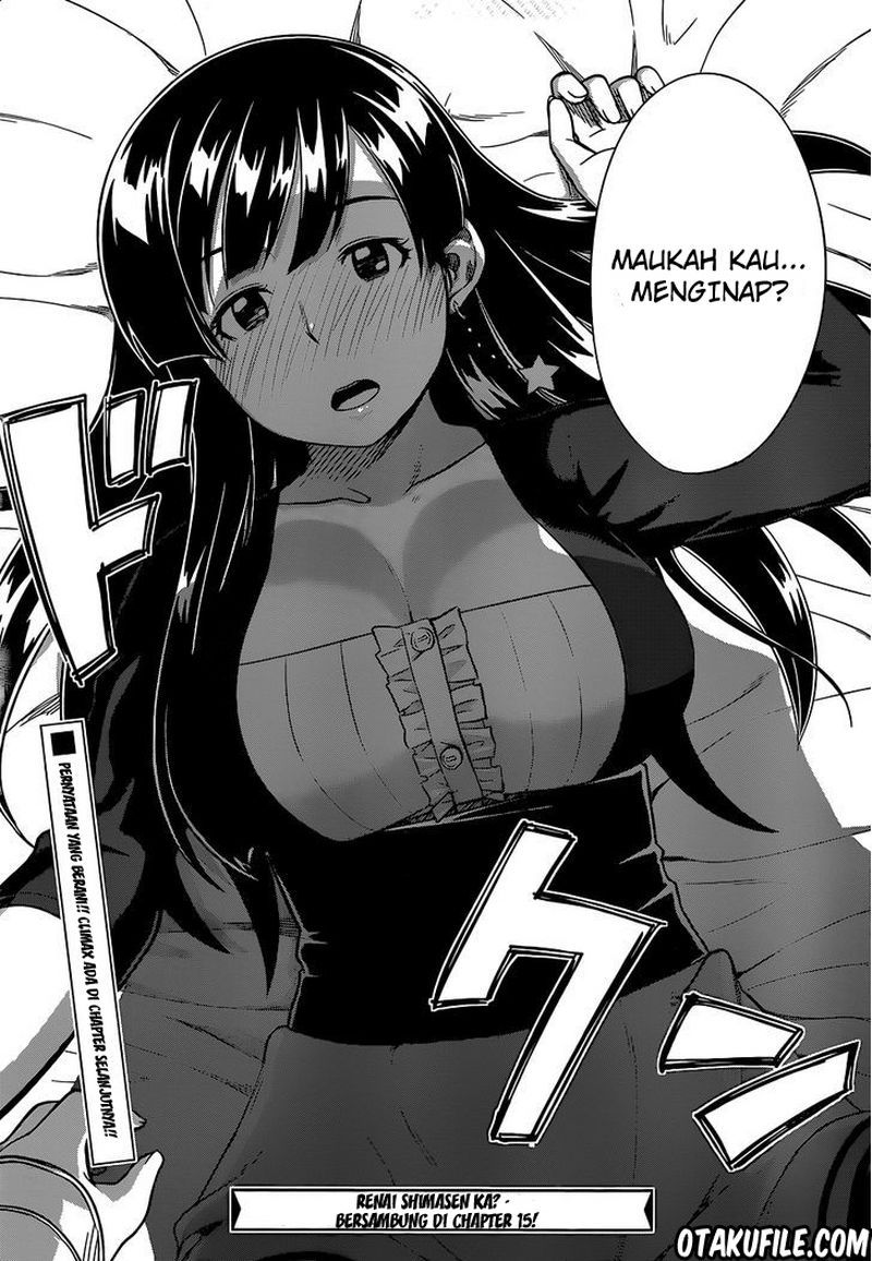 Renai Shimasen ka? Chapter 14 - halaman 34
