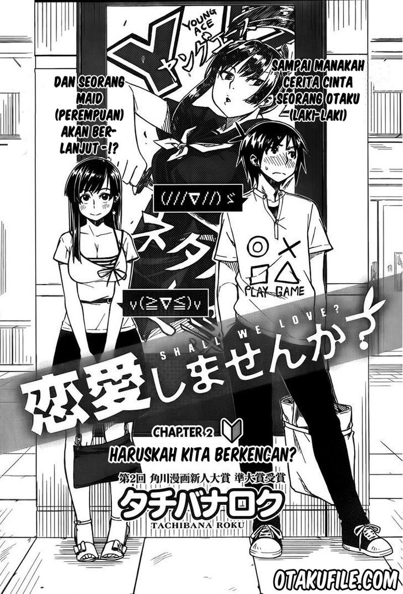 Renai Shimasen ka? Chapter 2 - halaman 3