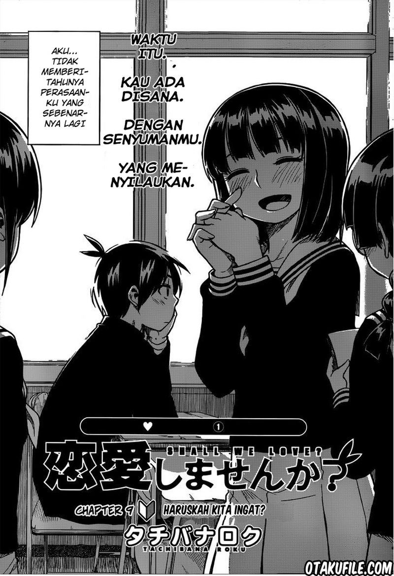 Renai Shimasen ka? Chapter 9 - halaman 4