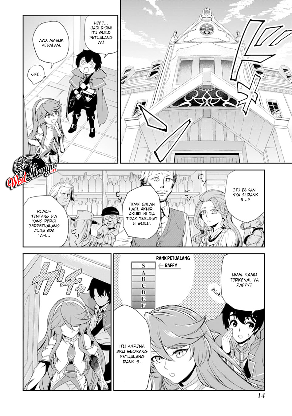 Renkinjutsushi desu. Jichou wa Gomibako ni Sutetekimashita. Chapter 1 - halaman 14