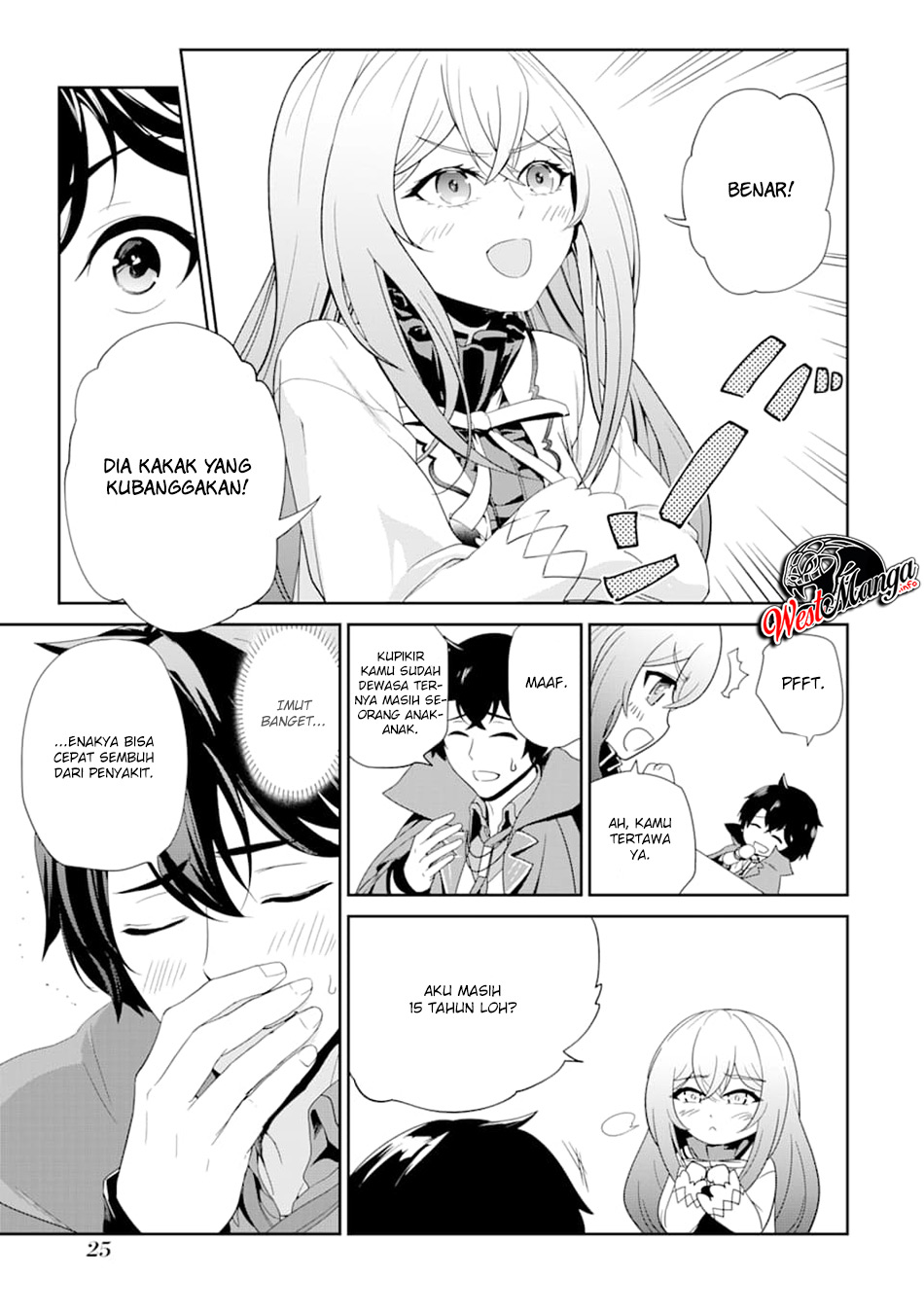 Renkinjutsushi desu. Jichou wa Gomibako ni Sutetekimashita. Chapter 1 - halaman 25
