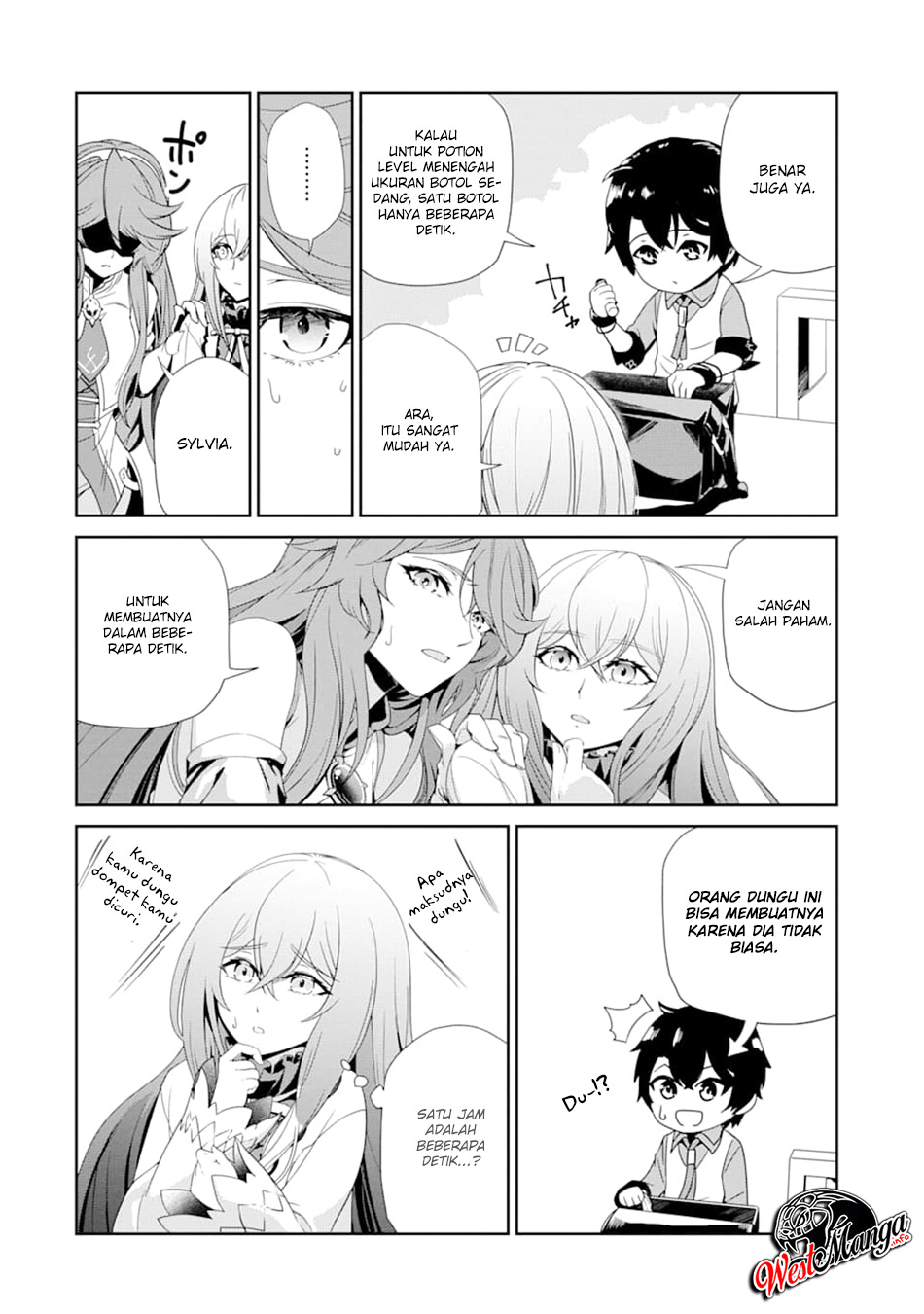 Renkinjutsushi desu. Jichou wa Gomibako ni Sutetekimashita. Chapter 1 - halaman 28