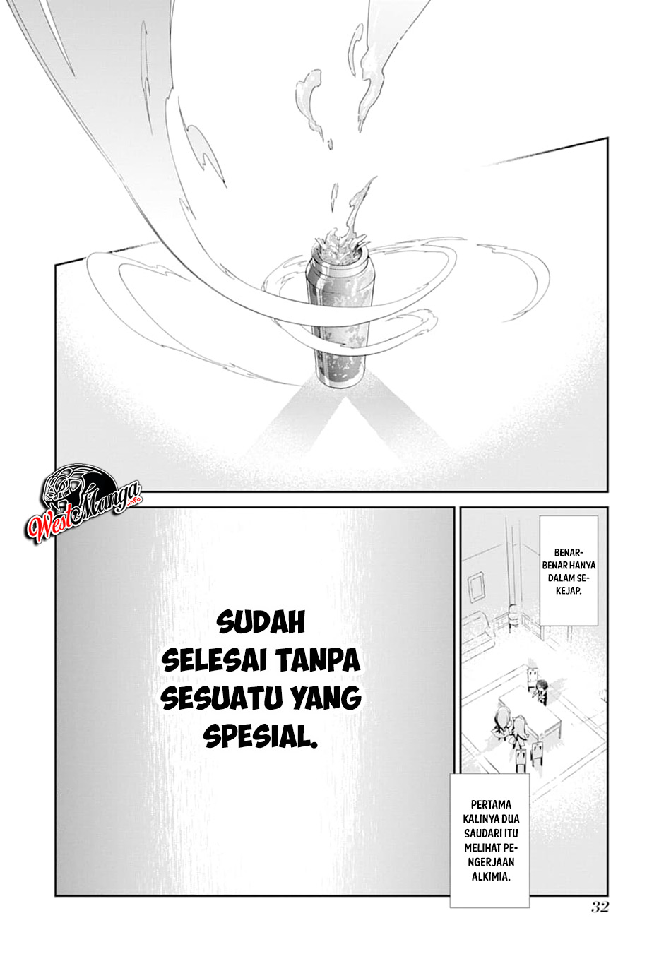 Renkinjutsushi desu. Jichou wa Gomibako ni Sutetekimashita. Chapter 1 - halaman 31