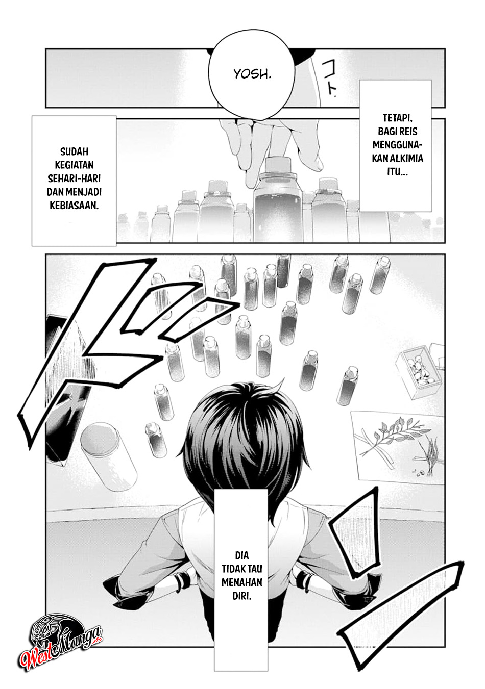 Renkinjutsushi desu. Jichou wa Gomibako ni Sutetekimashita. Chapter 1 - halaman 32