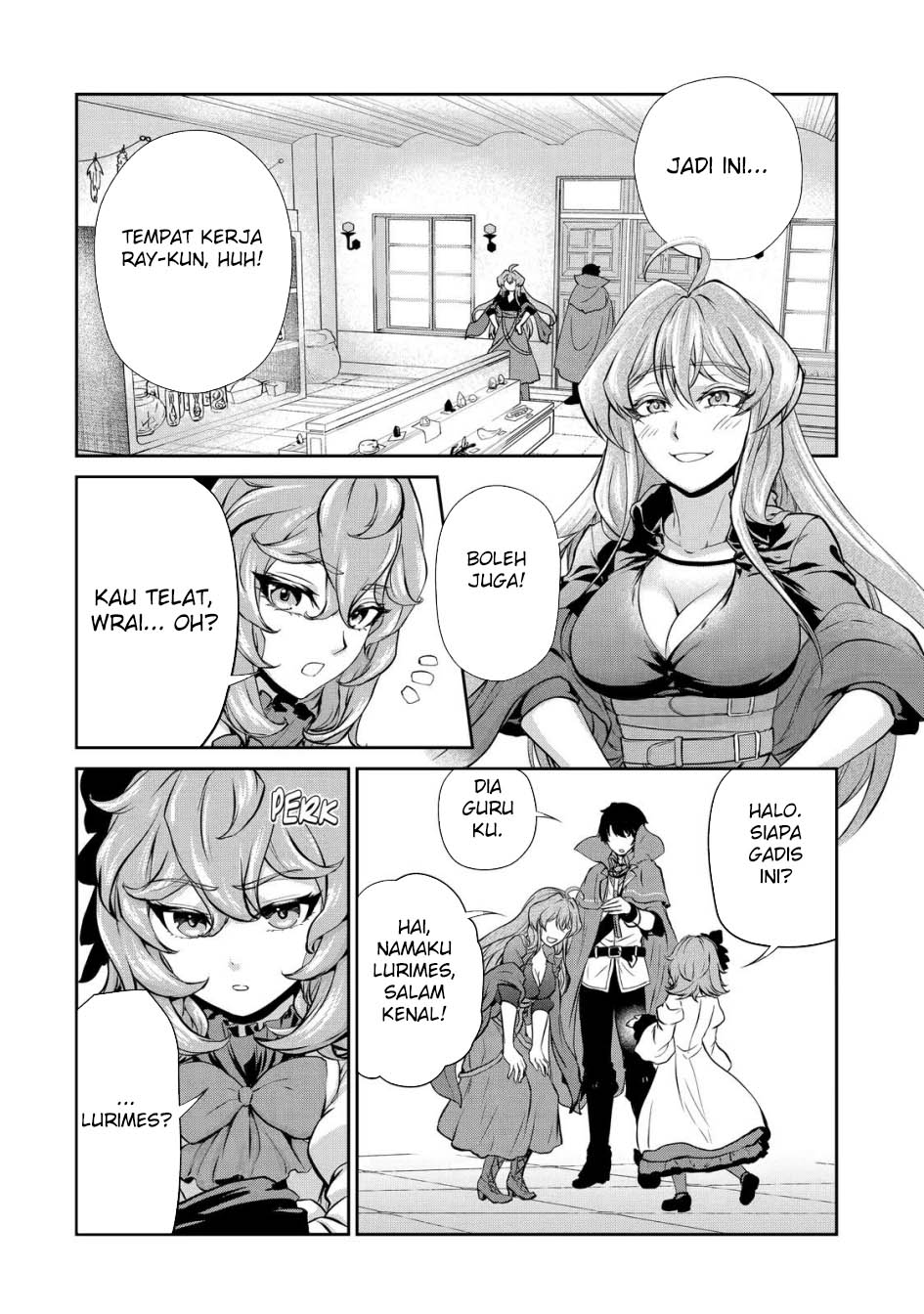 Renkinjutsushi desu. Jichou wa Gomibako ni Sutetekimashita. Chapter 10 - halaman 31