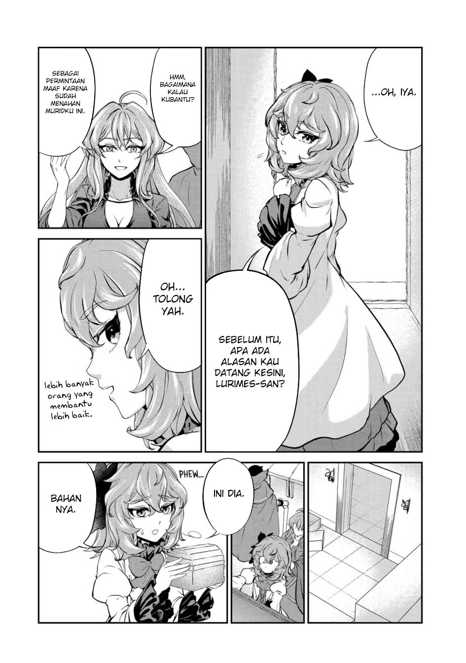 Renkinjutsushi desu. Jichou wa Gomibako ni Sutetekimashita. Chapter 10 - halaman 33