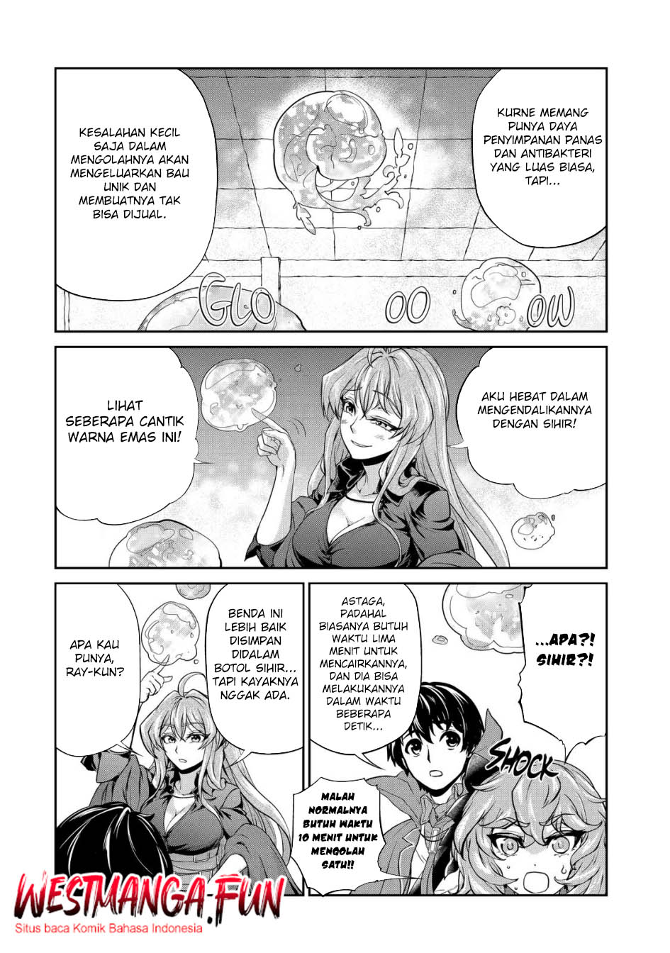 Renkinjutsushi desu. Jichou wa Gomibako ni Sutetekimashita. Chapter 10 - halaman 36