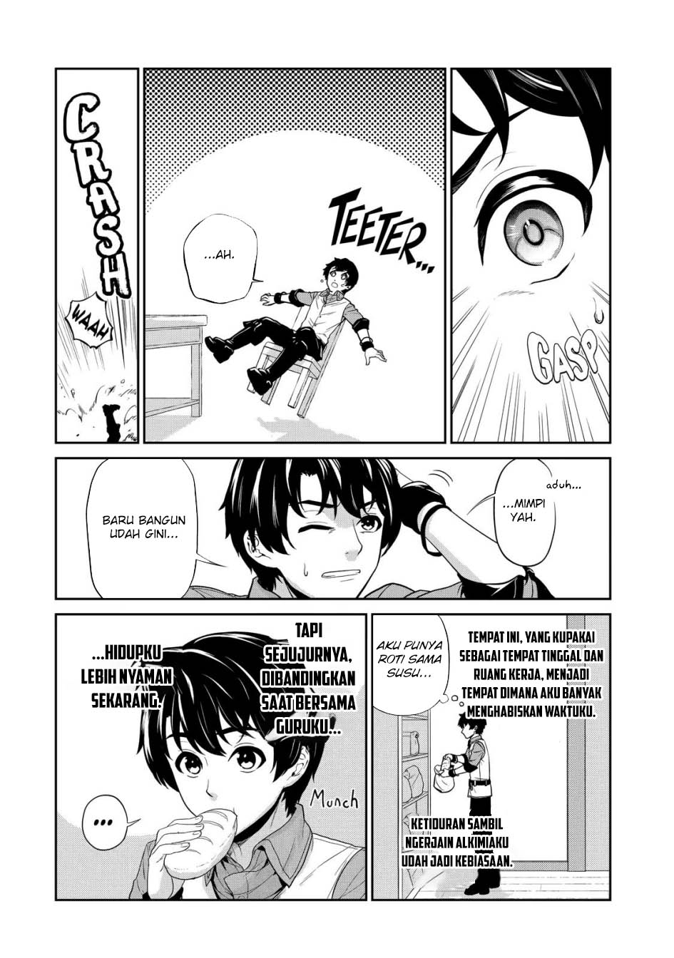 Renkinjutsushi desu. Jichou wa Gomibako ni Sutetekimashita. Chapter 10 - halaman 8