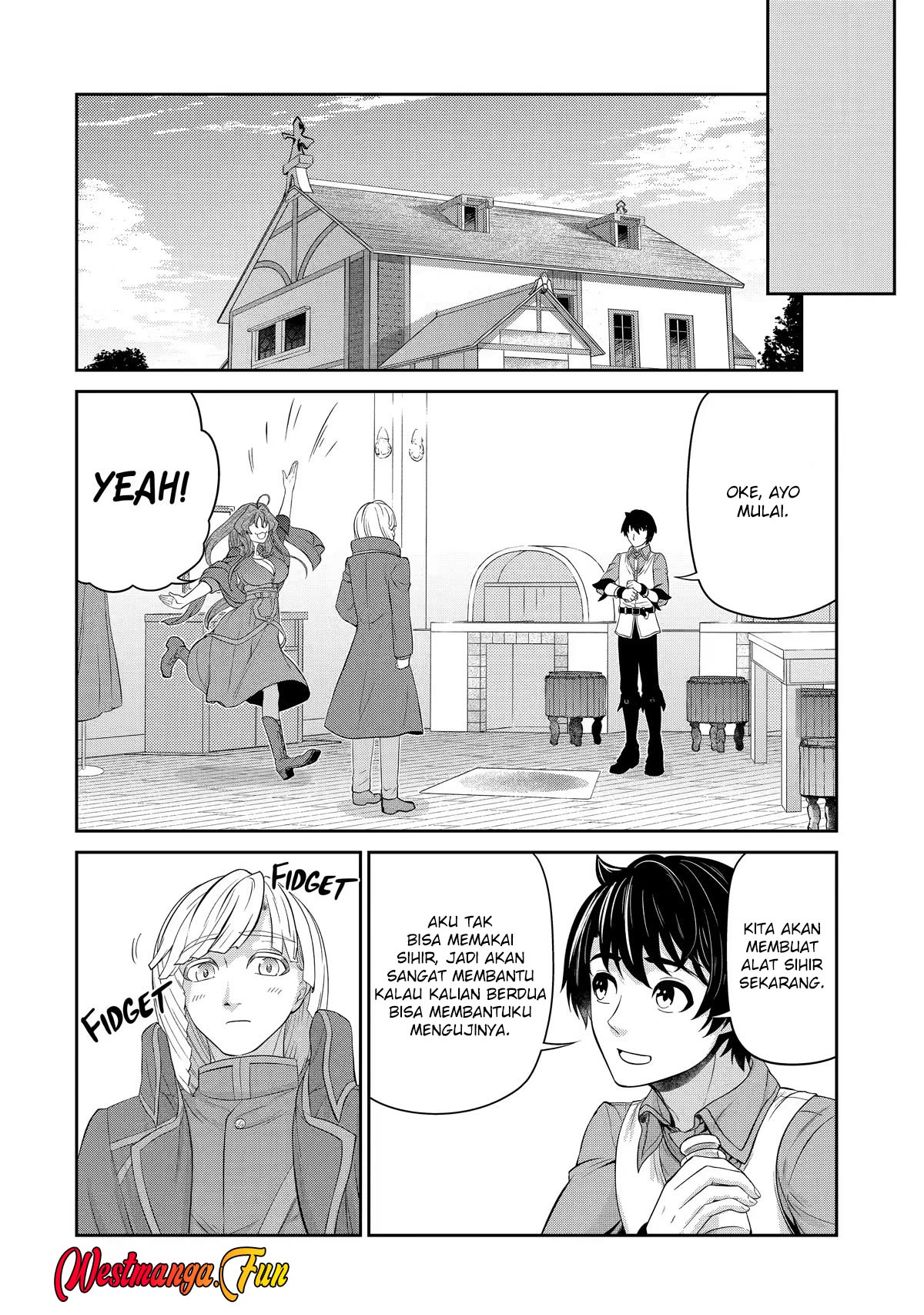 Renkinjutsushi desu. Jichou wa Gomibako ni Sutetekimashita. Chapter 14 - halaman 33