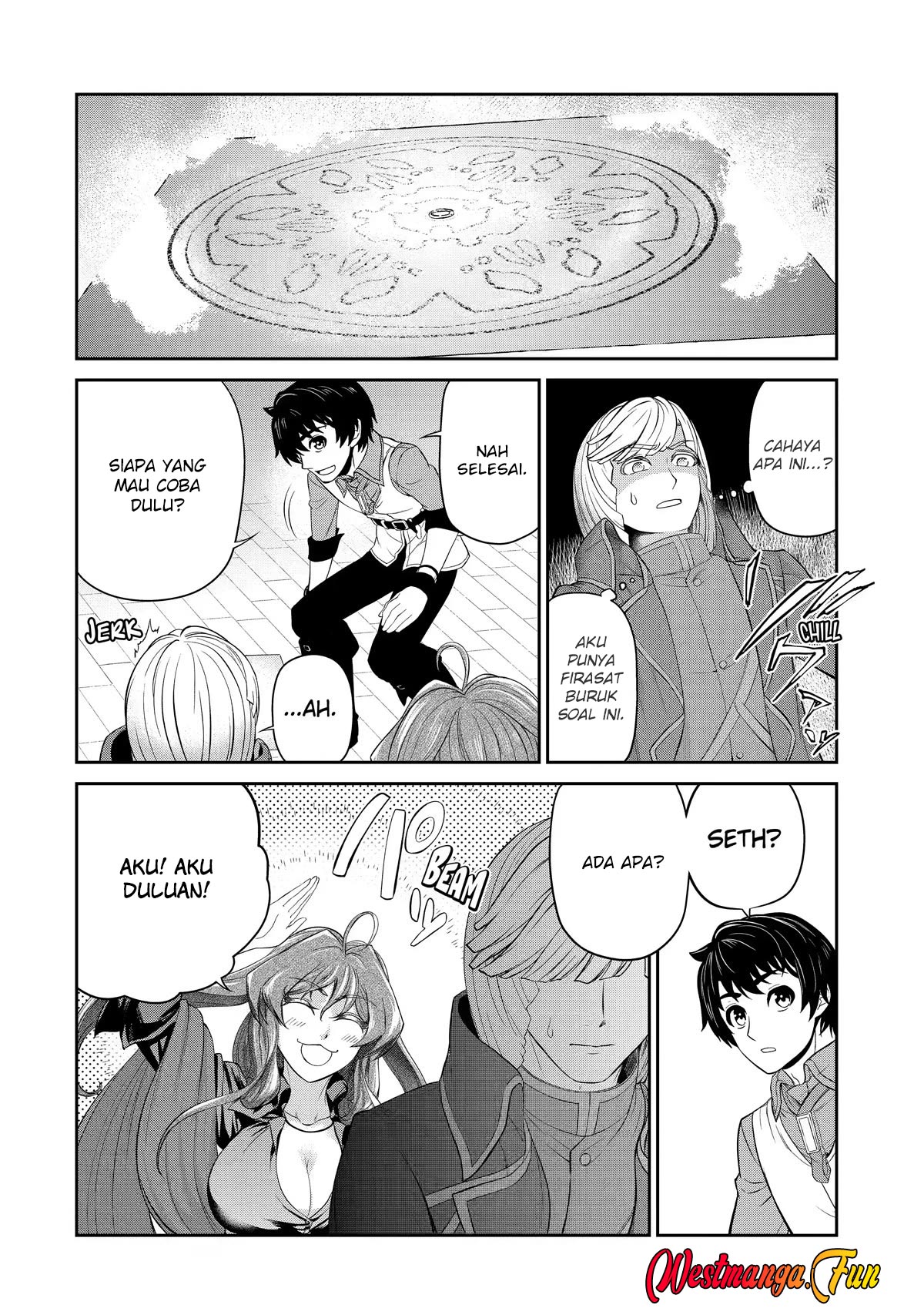 Renkinjutsushi desu. Jichou wa Gomibako ni Sutetekimashita. Chapter 14 - halaman 35