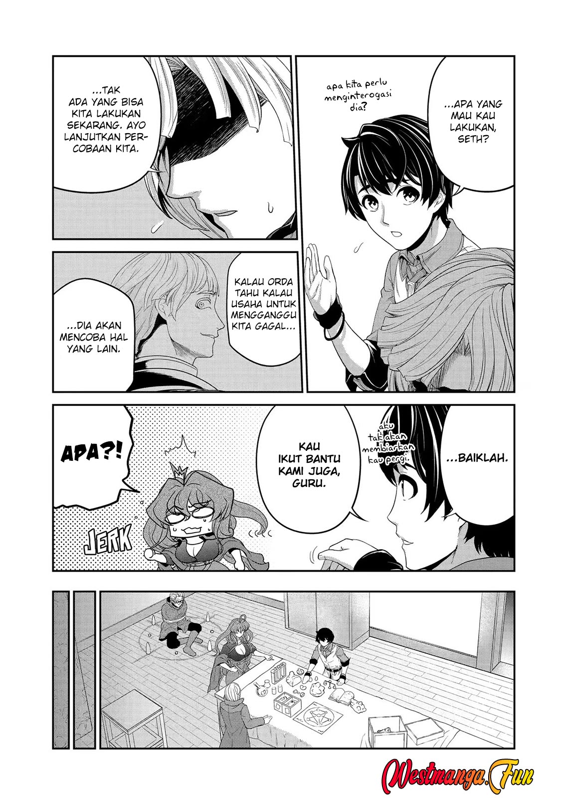 Renkinjutsushi desu. Jichou wa Gomibako ni Sutetekimashita. Chapter 18 - halaman 9