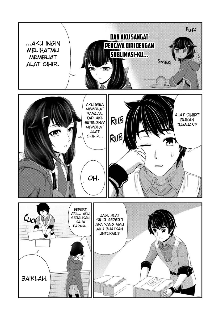Renkinjutsushi desu. Jichou wa Gomibako ni Sutetekimashita. Chapter 21 - halaman 14