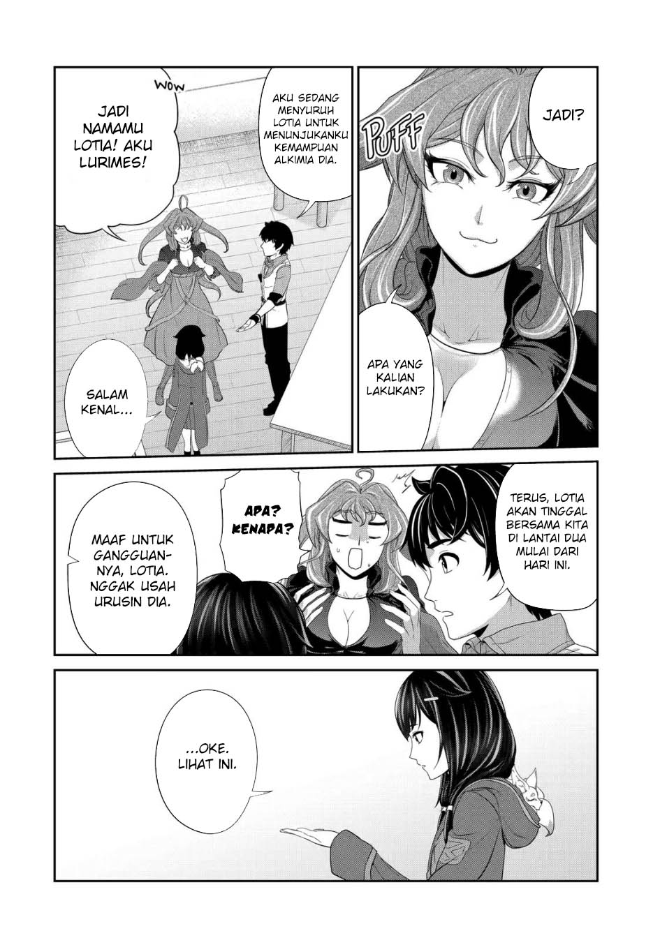 Renkinjutsushi desu. Jichou wa Gomibako ni Sutetekimashita. Chapter 21 - halaman 19