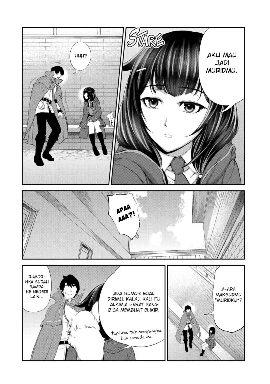 Renkinjutsushi desu. Jichou wa Gomibako ni Sutetekimashita. Chapter 21 - halaman 3