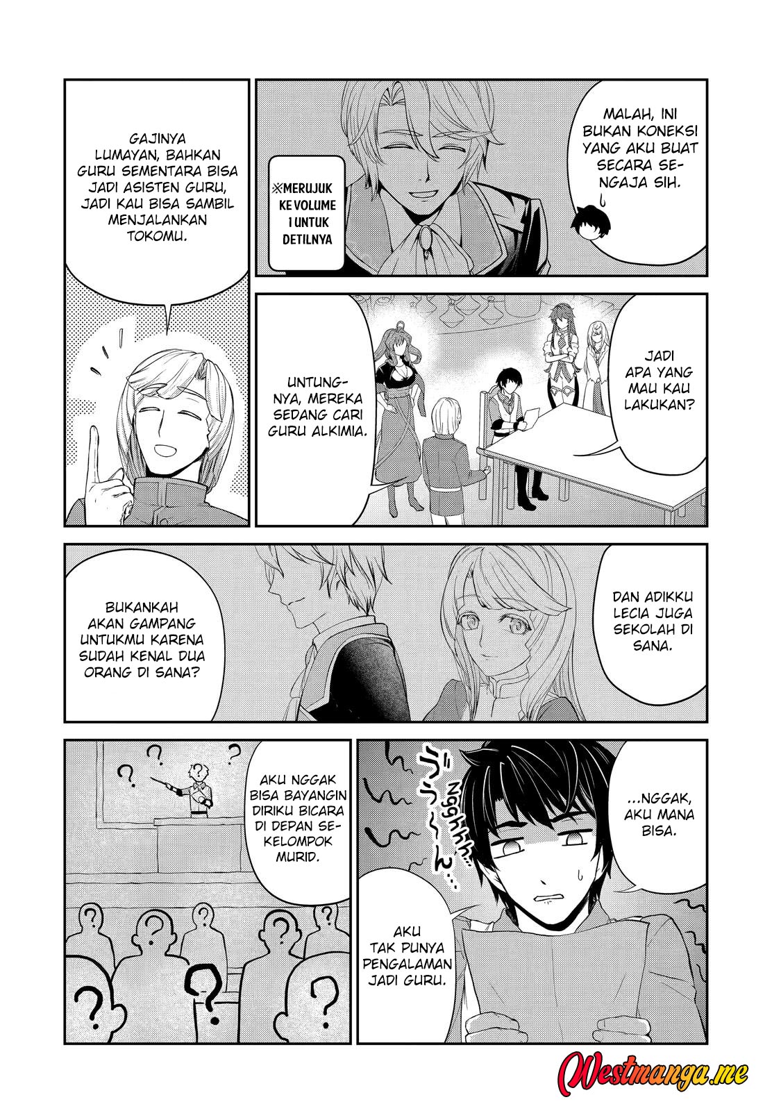 Renkinjutsushi desu. Jichou wa Gomibako ni Sutetekimashita. Chapter 25 - halaman 32