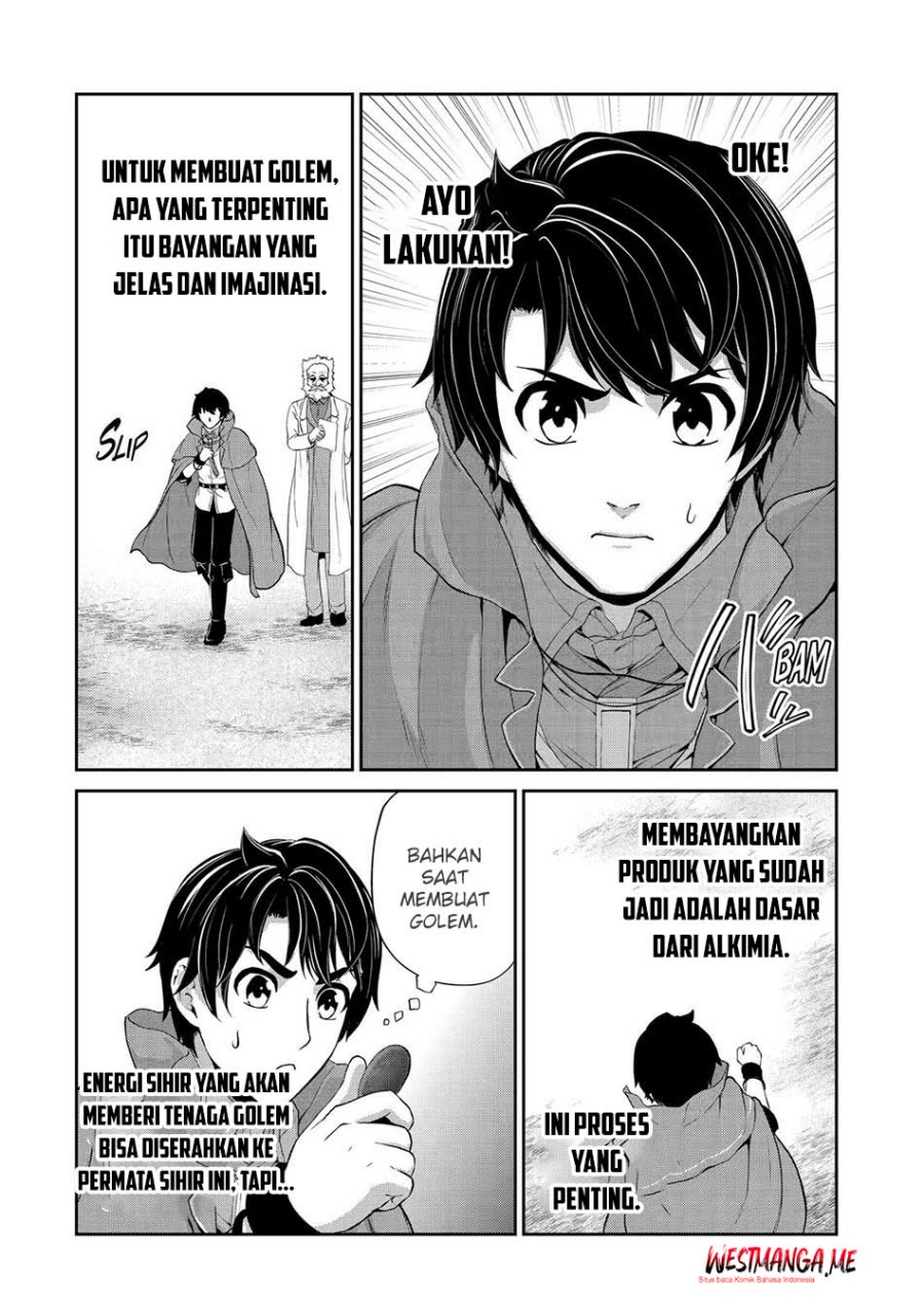 Renkinjutsushi desu. Jichou wa Gomibako ni Sutetekimashita. Chapter 26 - halaman 28