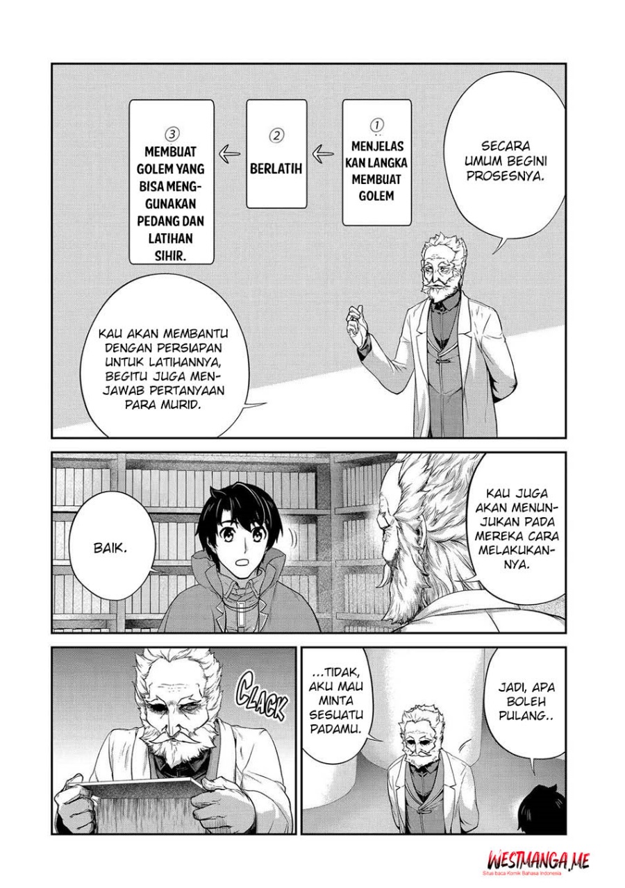 Renkinjutsushi desu. Jichou wa Gomibako ni Sutetekimashita. Chapter 26 - halaman 36