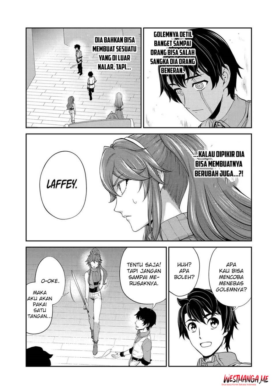 Renkinjutsushi desu. Jichou wa Gomibako ni Sutetekimashita. Chapter 27 - halaman 13