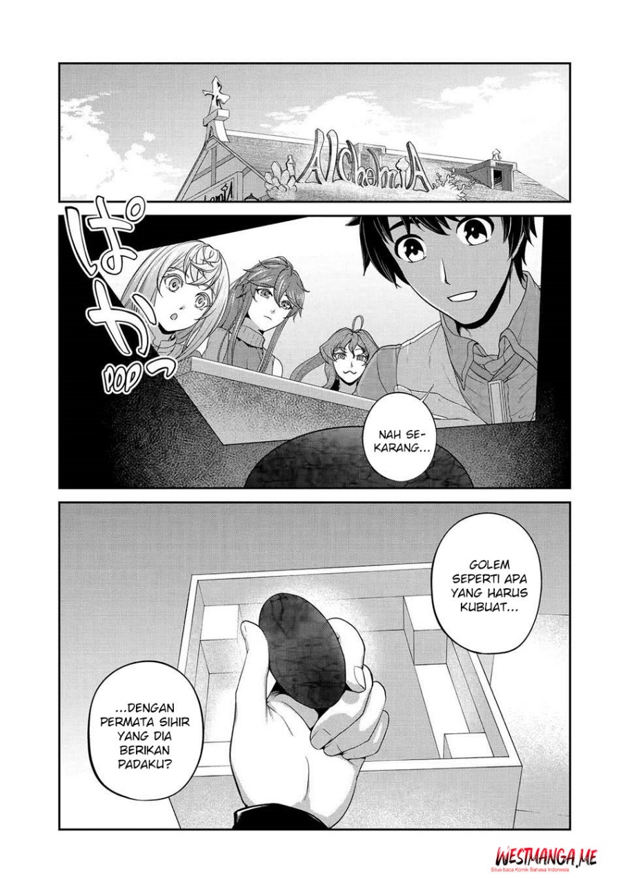 Renkinjutsushi desu. Jichou wa Gomibako ni Sutetekimashita. Chapter 27 - halaman 3