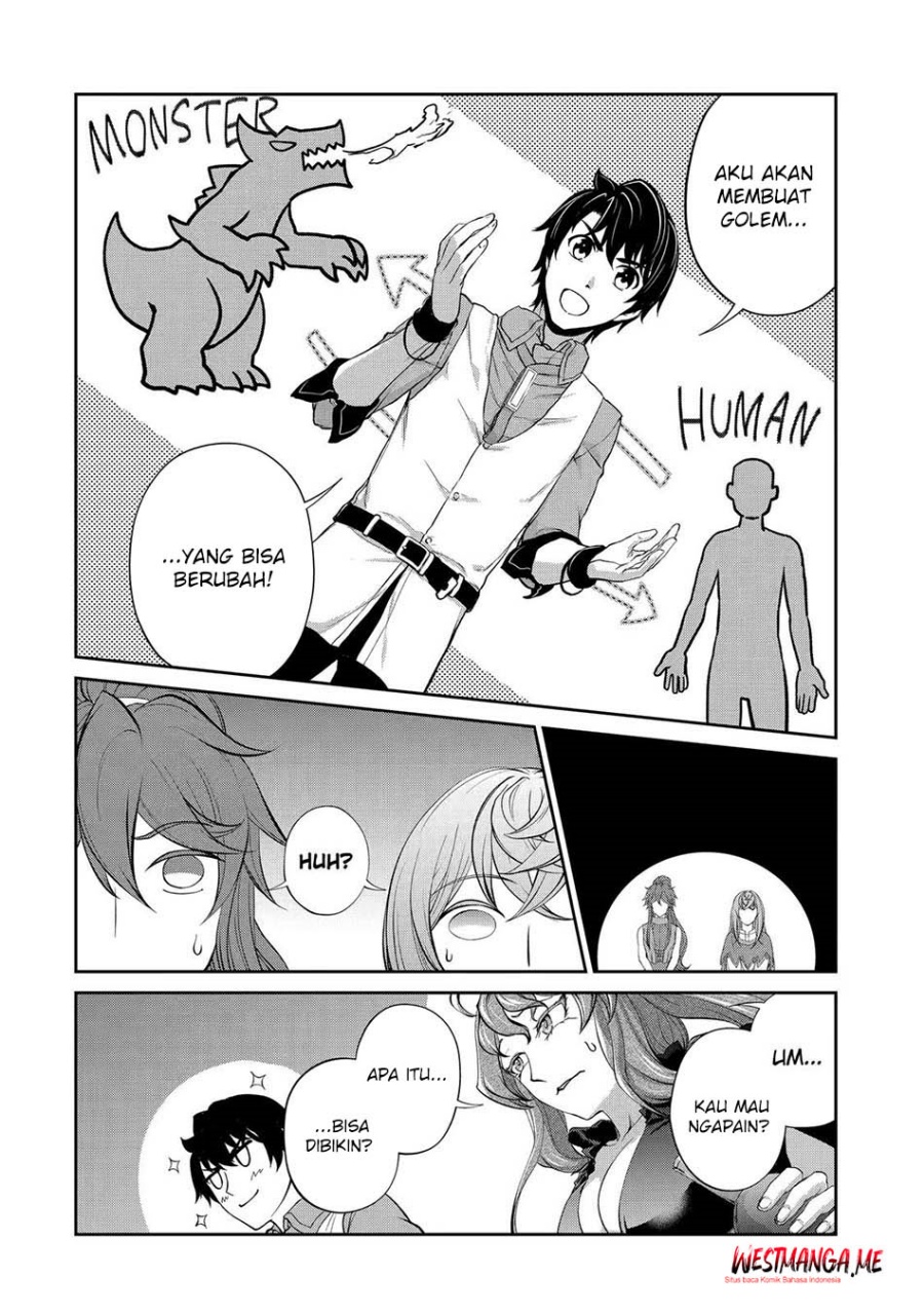 Renkinjutsushi desu. Jichou wa Gomibako ni Sutetekimashita. Chapter 27 - halaman 8