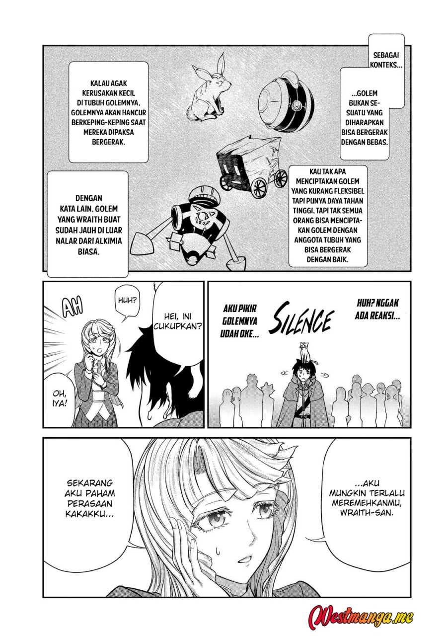 Renkinjutsushi desu. Jichou wa Gomibako ni Sutetekimashita. Chapter 28 - halaman 36