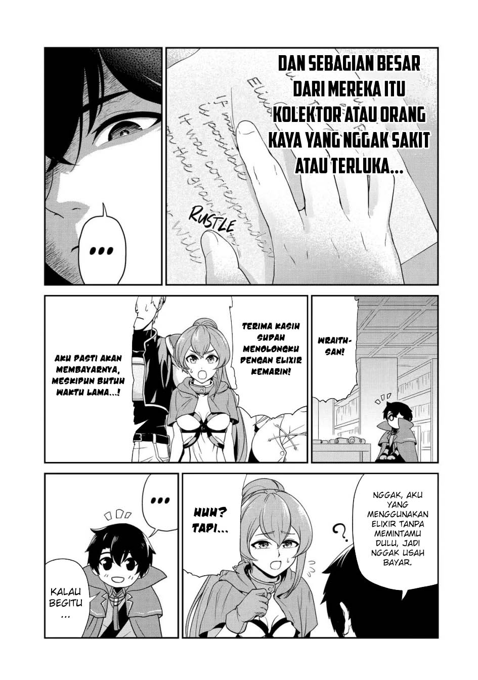 Renkinjutsushi desu. Jichou wa Gomibako ni Sutetekimashita. Chapter 3 - halaman 35