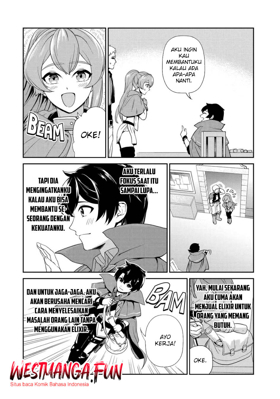 Renkinjutsushi desu. Jichou wa Gomibako ni Sutetekimashita. Chapter 3 - halaman 36