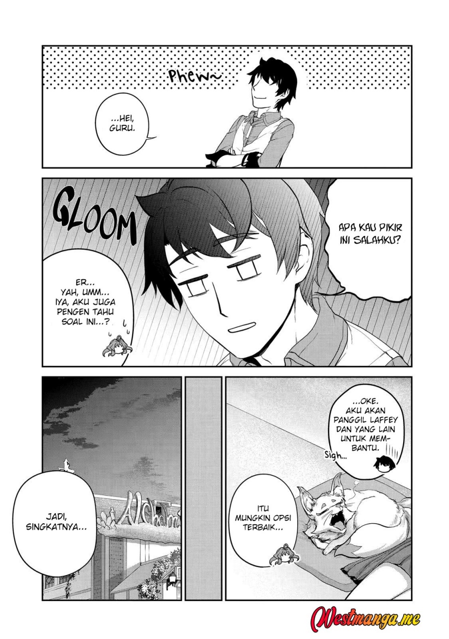 Renkinjutsushi desu. Jichou wa Gomibako ni Sutetekimashita. Chapter 30 - halaman 32