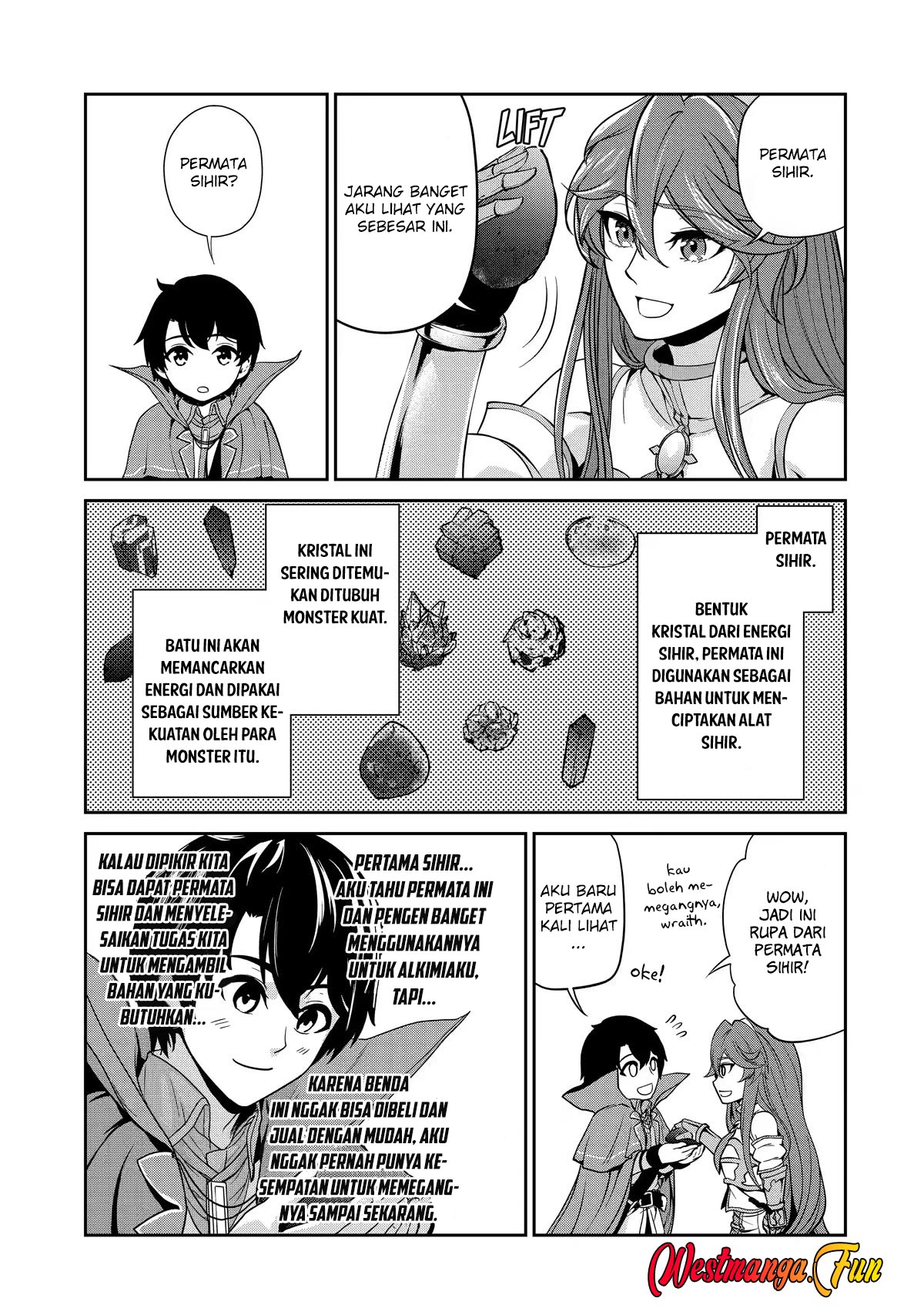 Renkinjutsushi desu. Jichou wa Gomibako ni Sutetekimashita. Chapter 6 - halaman 35