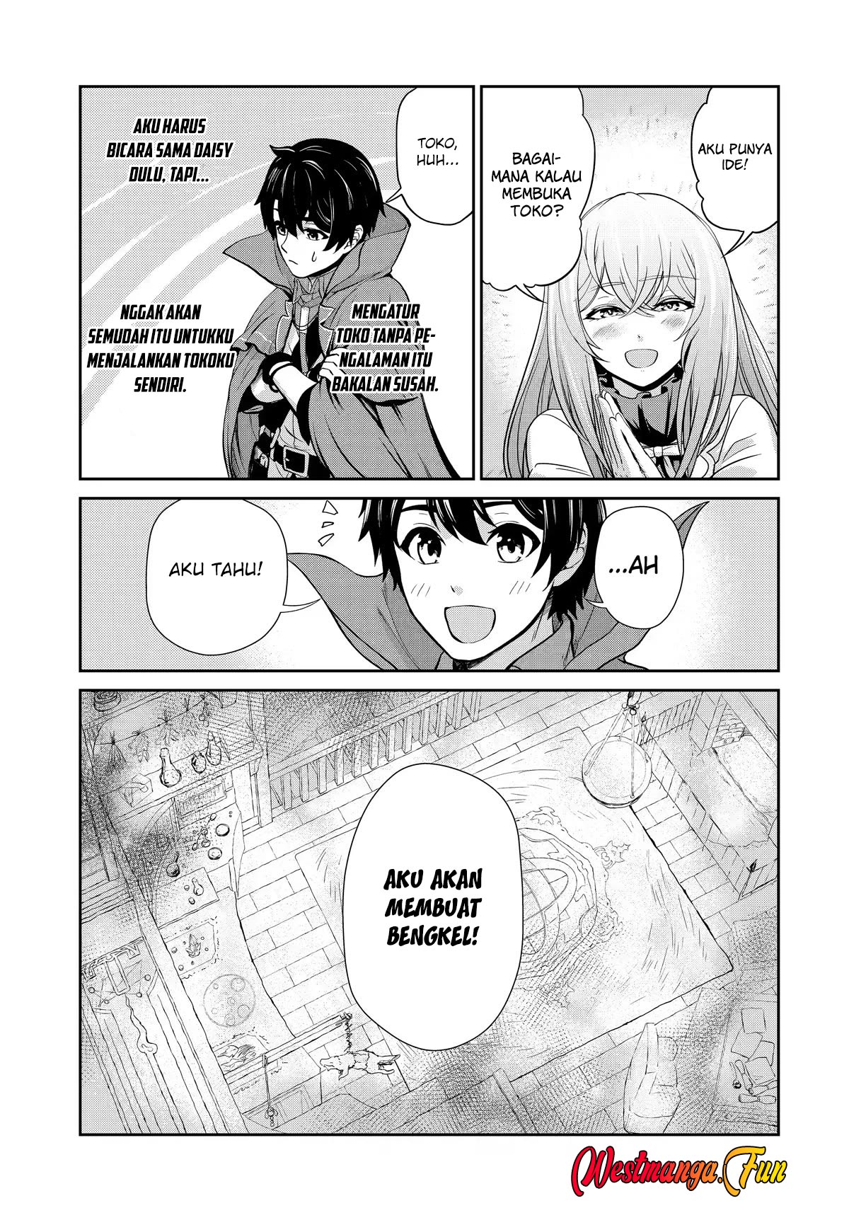 Renkinjutsushi desu. Jichou wa Gomibako ni Sutetekimashita. Chapter 7 - halaman 37